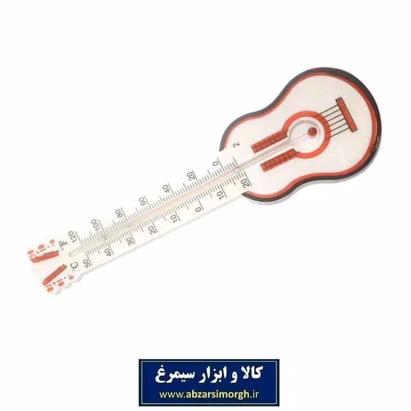 دماسنج پلاستیکی طرح ساز گیتار 30 سانت MDS-001