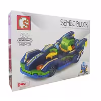 ساختنی سیمبوبلاک مدل Famous Car کد 607204D
