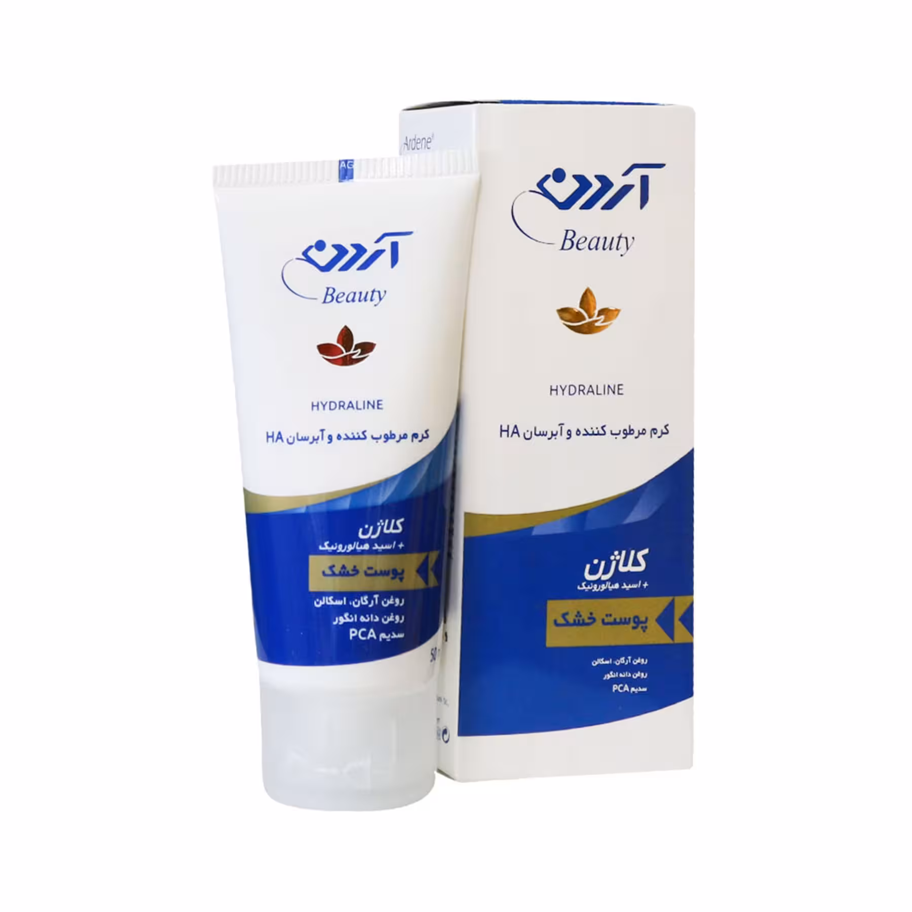 کرم مرطوب کننده و آبرسان کلاژن آردن مدل Ha مناسب برای پوست معمولی وزن 50 گرم