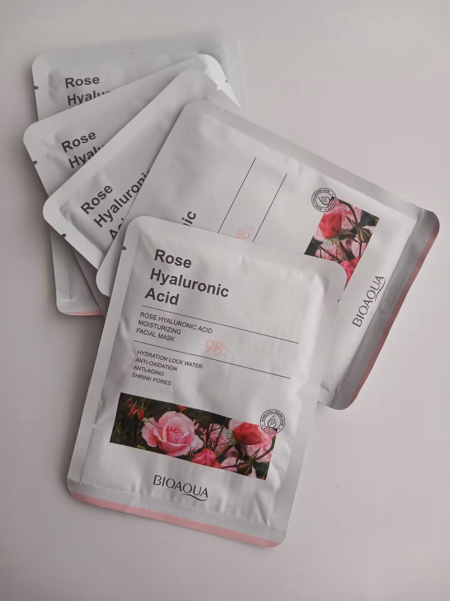 ماسک ورقه ای عصاره گل رز