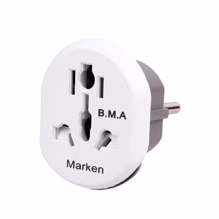 تبدیل 3 به 2 برق مارکن مدل ارت دار