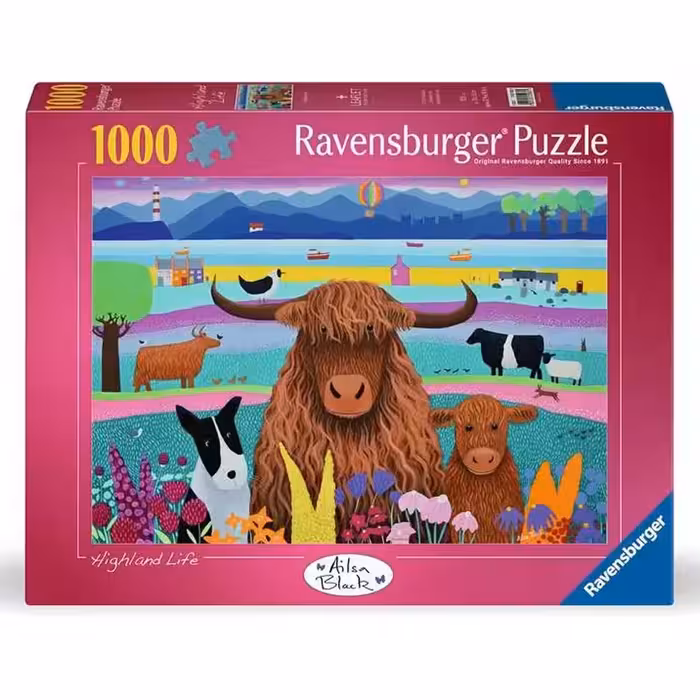پازل 1000 تکه رونزبرگر طرح زندگی هایلند