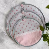 ست 3تایی دمکنی مخمل بنیتا - طرح 40