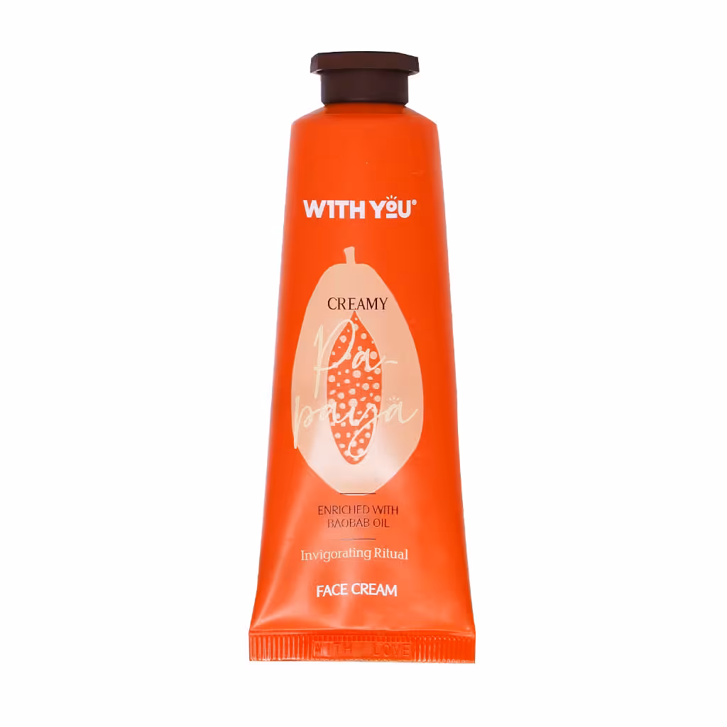 کرم مرطوب کننده و مغذی صورت ویت یو حاوی عصاره پاپایا و روغن بائوباب