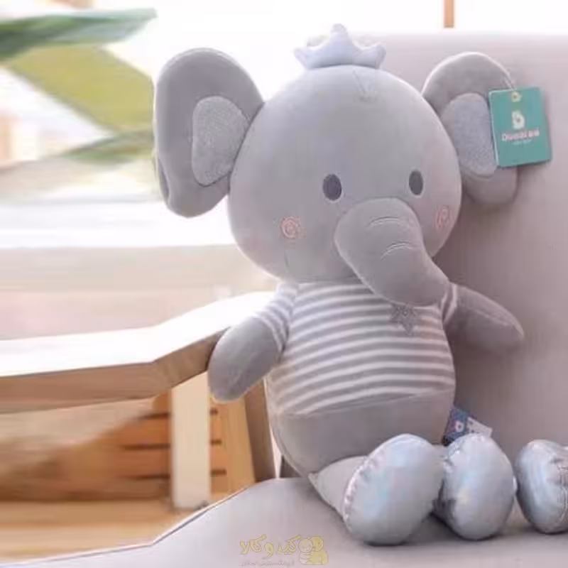 عروسک فیل پسر تاجدار