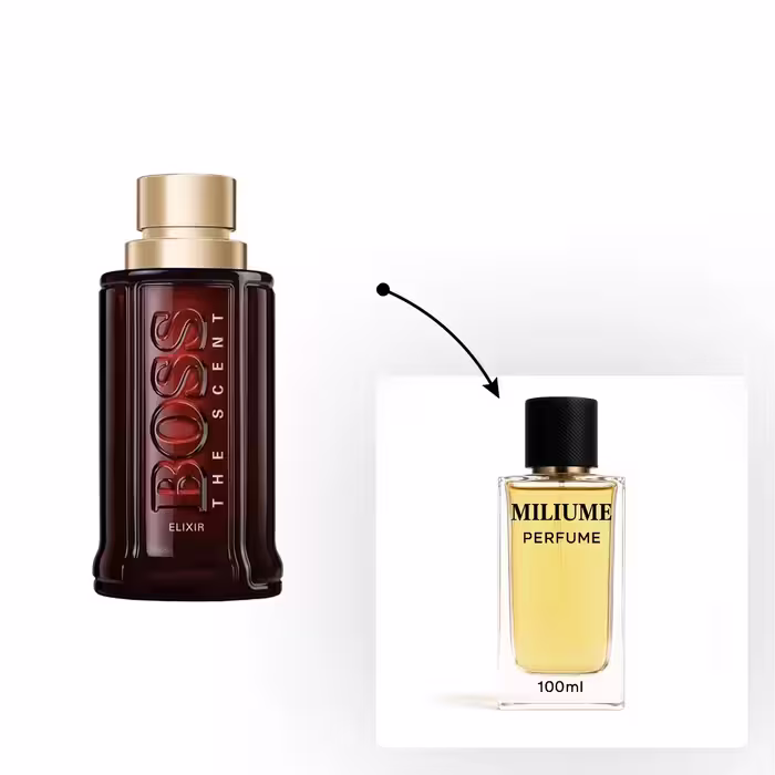 اسانس عطر Hugo Boss The Scent Elixir برند kpf - کد 2754 - هوگو بوس د سنت الکسیر 100ML - میلیوم پرفیوم