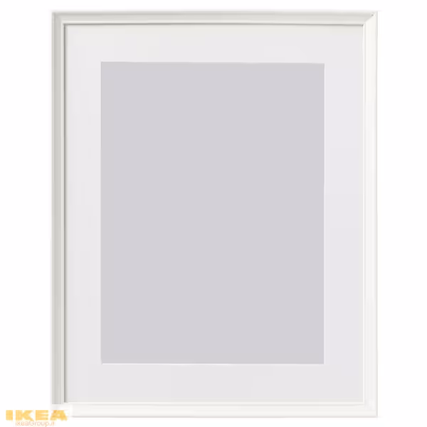 قاب سفید 40x50cm مدل KNOPPÄNG | برند ایکیا | ارسال 15 الی 20 روز کاری