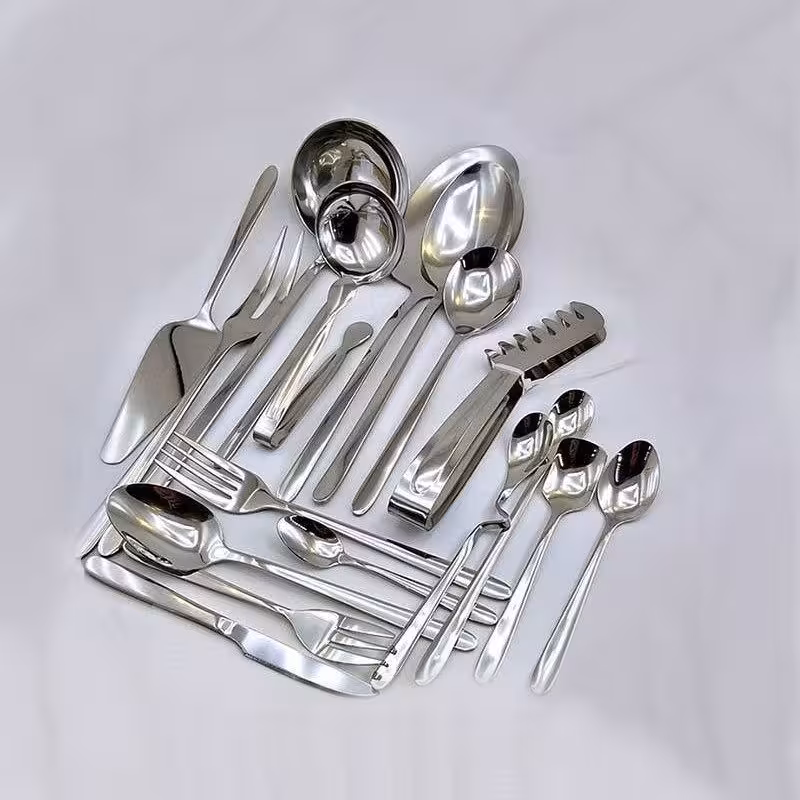 سرویس قاشق چنگال یونیک مدل دنا 24 نفره 144 پارچه(ارسال رایگان)