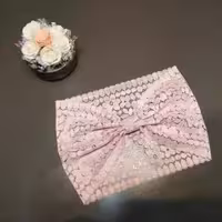 هدبند اسکارفی طرح گل