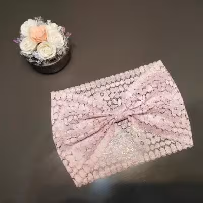 هدبند اسکارفی طرح گل