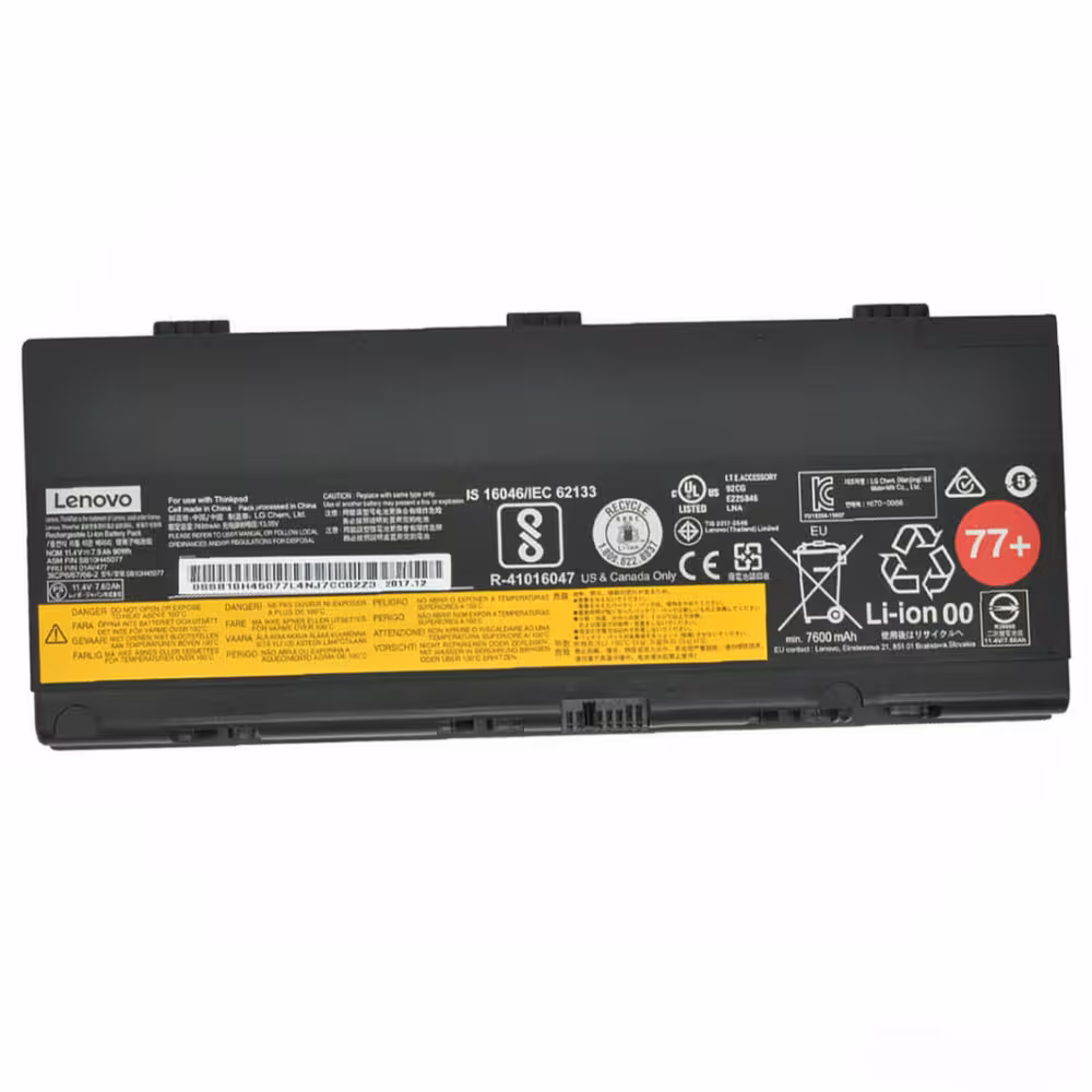 باتری لپ تاپ لنوو Lenovo ThinkPad P50 P51 00NY493