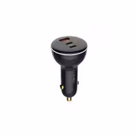 شارژر فندکی سوپر فست شارژ c102 ال دی نیو Ldnio C102 car charger C to C cable 160W