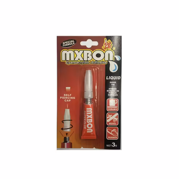چسب قطره‌ای سیانواکریلات مکس بون mxbon