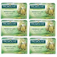 صابون پالمولیو 170 گرم عصاره آلوئه ورا و روغن زیتون – باکس 6 عددی – Palmolive soap moisture care