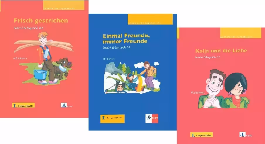 پک 3 جلدی کتاب داستان های آلمانی German story book   هدیه