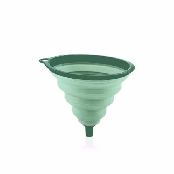 قیف تاشو سبز لوکس 00630