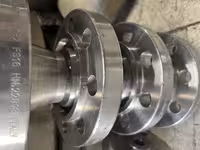 فلنج گلودار 2 اینچ  استنلس استیل R23 RTJ رده 80 کلاس 600 از جنس SA182  F316/316L