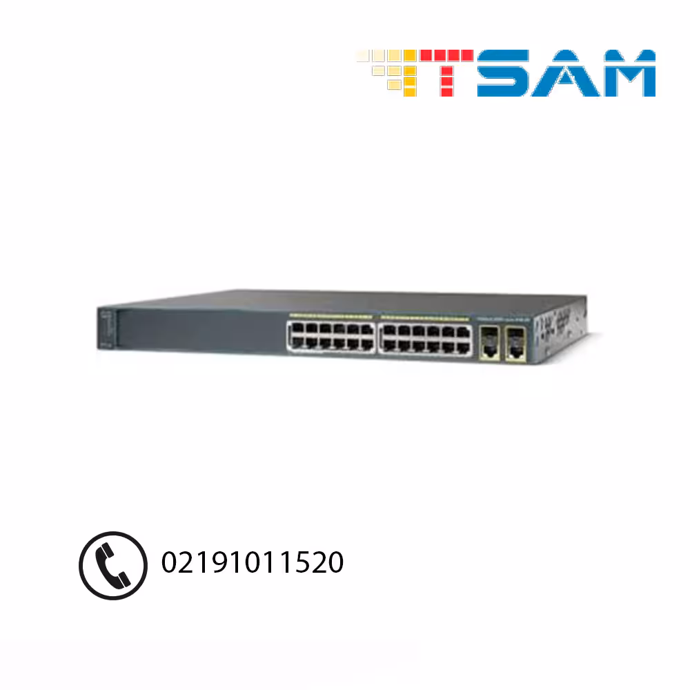 سوئیچ سیسکو Cisco WS-C2960 24PC-S