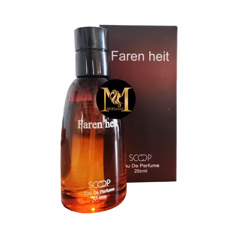 عطر جیبی مردانه اسکوپ مدل Faren Heit حجم 25 میلی لیتر