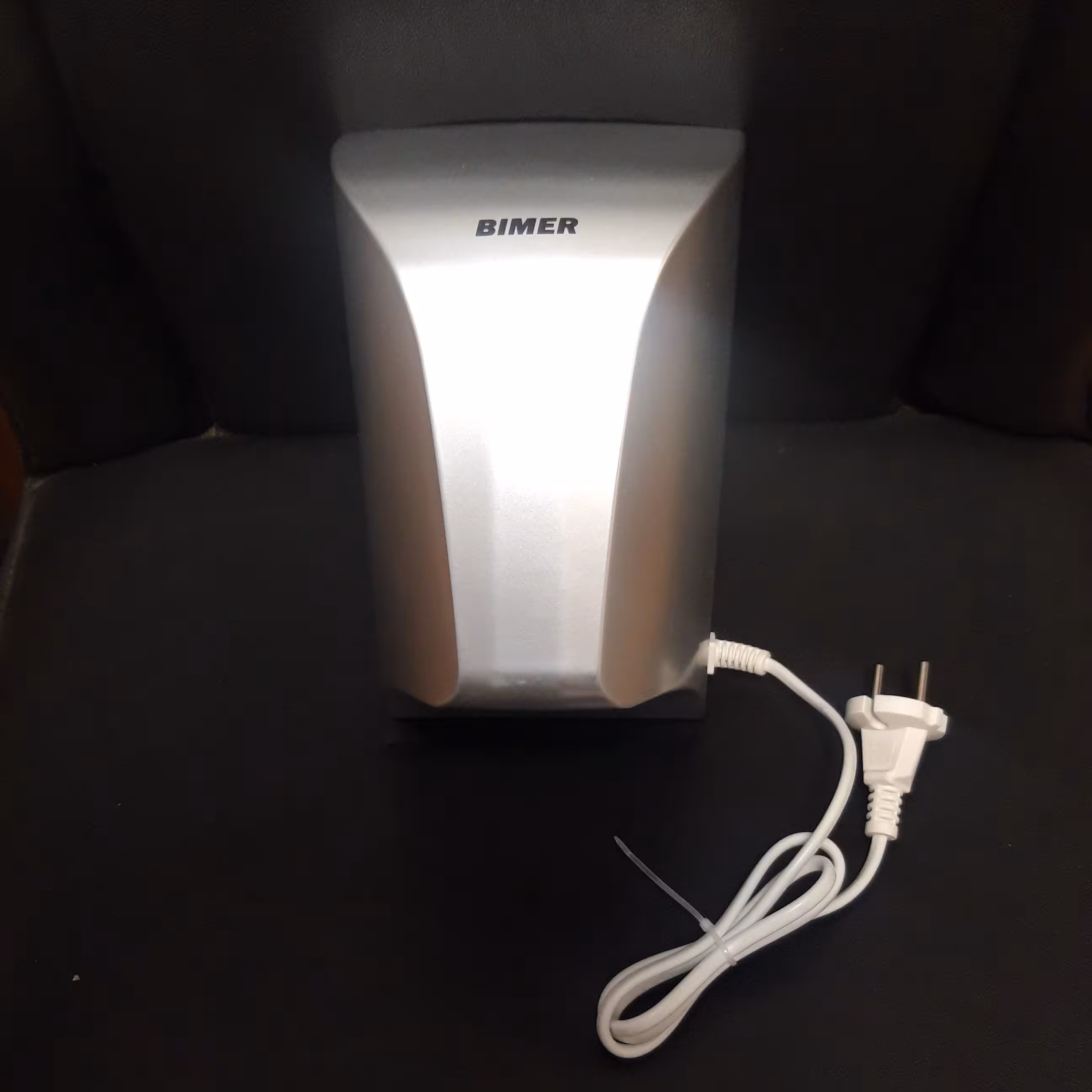 دست خشک کن نقره ای 850 وات خانگی و اداری 8818 بیمر bimer