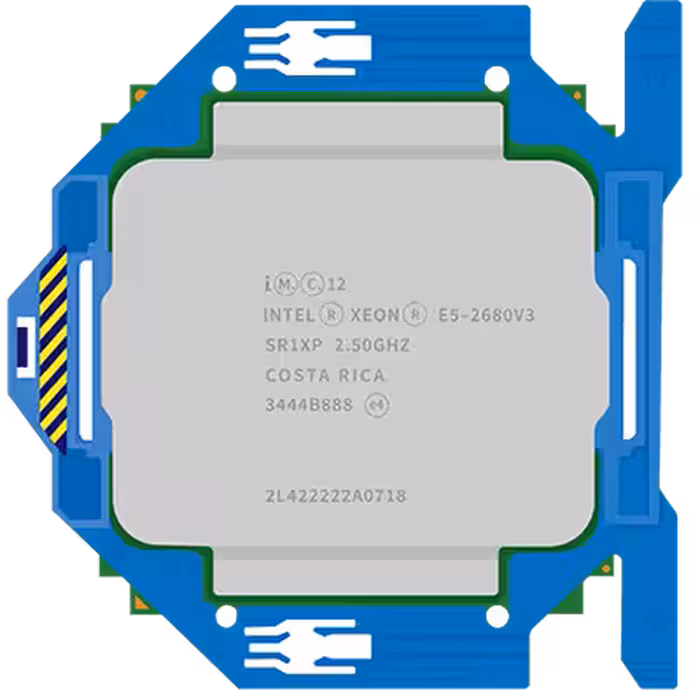 Intel Xeon E5-2680v3 (2.5GHz/12-core/30MB/120W)