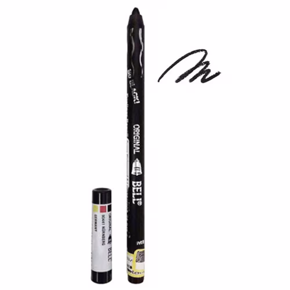 مداد چشم ضد آب کربن بلک بل BELL Carbon Black 24 hrs eyeliner pencil