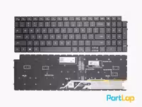 کیبورد لپ تاپ دل Latitude 15 3520 ، inspiron 15 3511