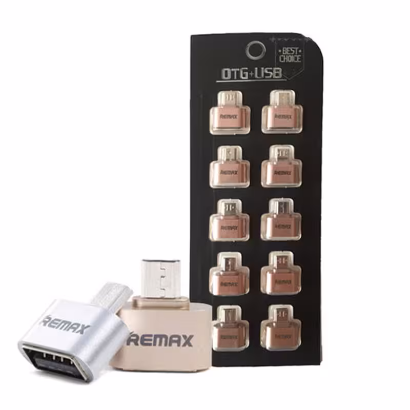 تبدیل او تی جی میکرو ریمکس بسته 10 عددی REMAX Micro OTG