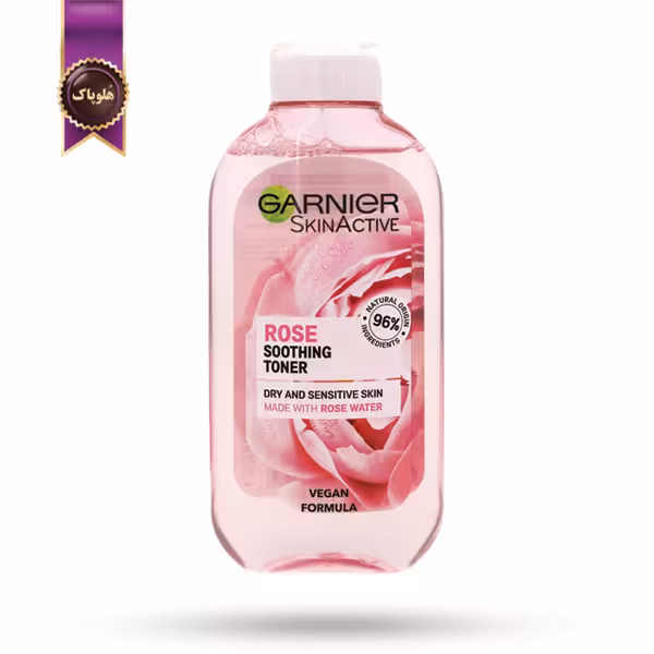 تونر صورت گارنیر Garnier مدل گل رز Rose حجم 200 میلی لیتر (اورجینال)