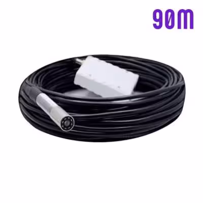 دوربین آندوسکوپی صنعتی شلنگی و بازرسی چاه و لوله 90 متری