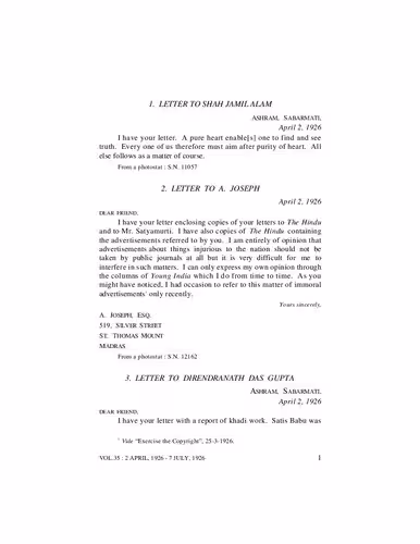 خرید و دانلود نسخه کامل کتاب The Complete Works of Mahatma Gandhi Volume 35