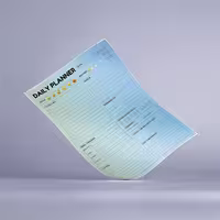 پلنر روزانه کد PL-98041