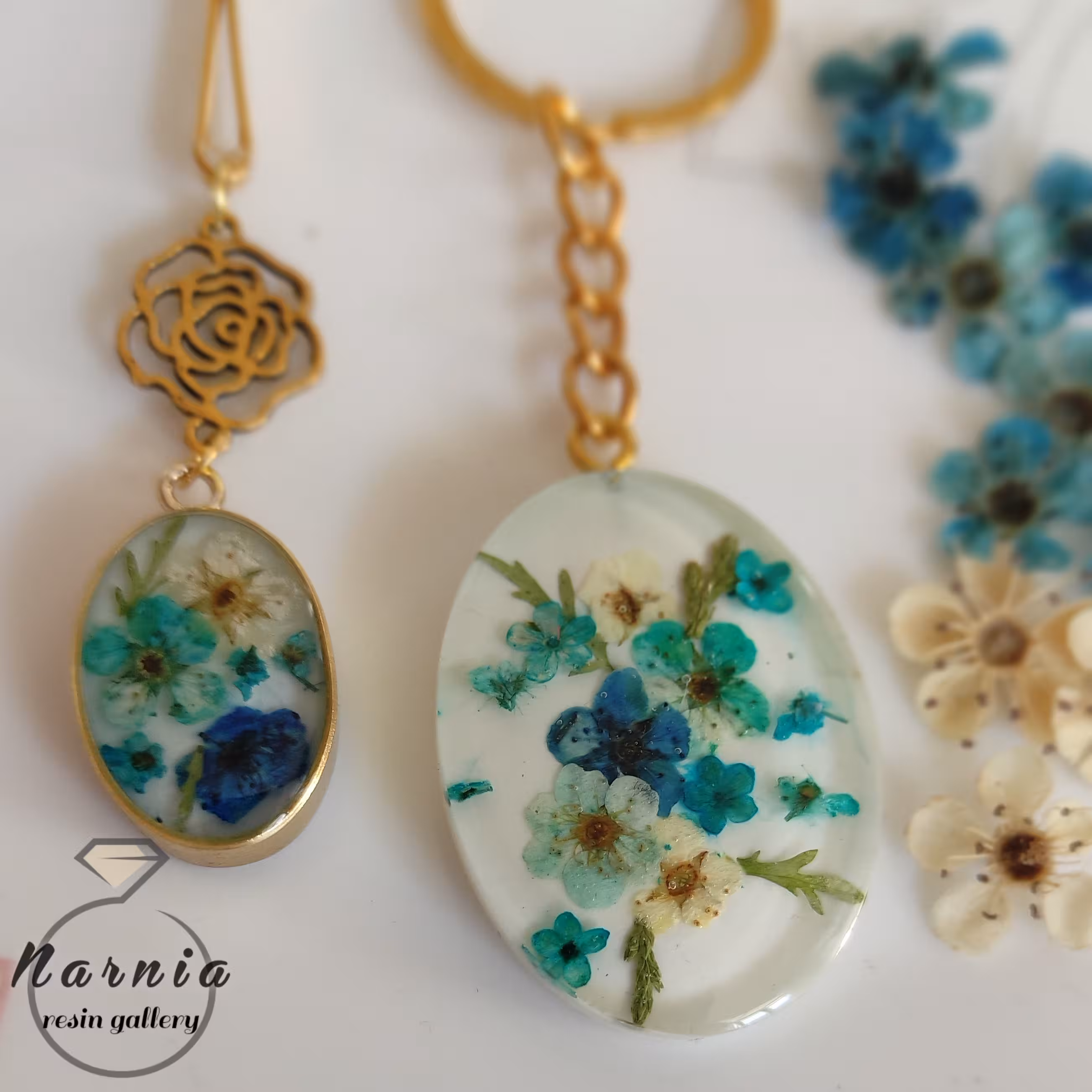 ست سرکلیدی و گیره روسری رزینی