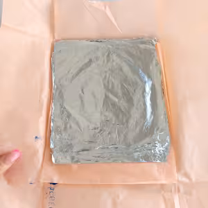 ورق نقره بسته 100 تایی