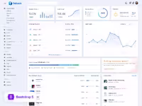 دانلود قالب داشبورد ادمین و وب اپلیکیشن Falcon