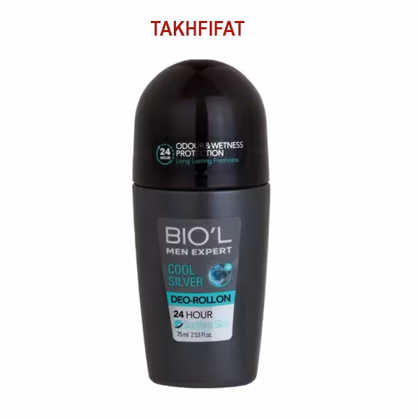 مام رول ضد تعریق مردانه بیول مدل Cool Silver حجم 75 میلی لیتر