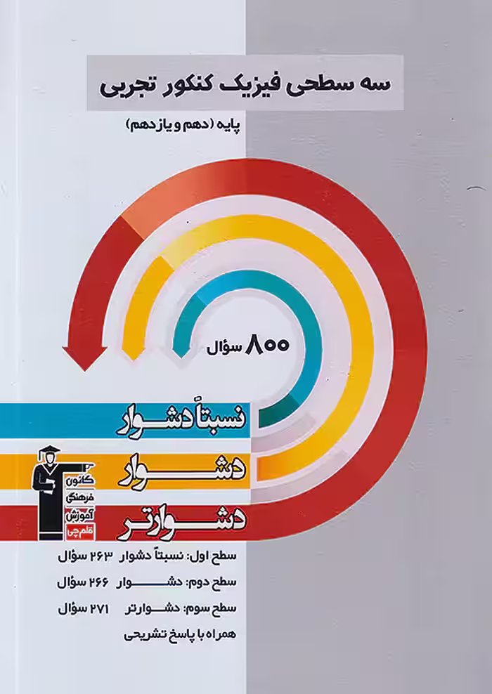 قلم چی دشوار و دشوارتر فیزیک پایه تجربی سه سطحی