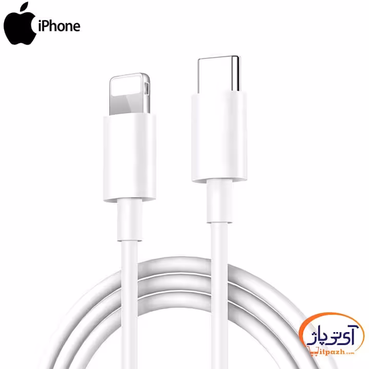 کابل اصلی اپل آیفون تایپ سی به لایتنینگ