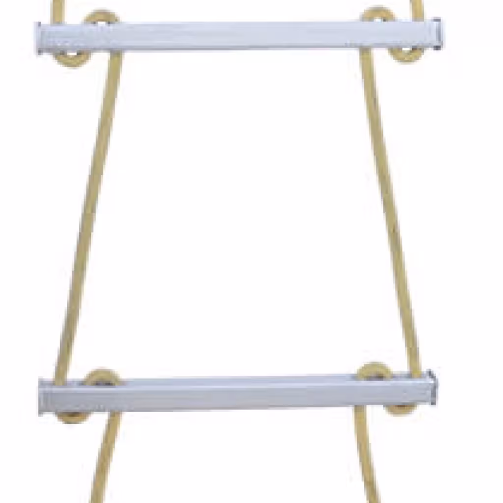 نردبان طنابی مقاوم دربرابر گرما و شعله 10 متری کایا سیفتی مدل FL-500