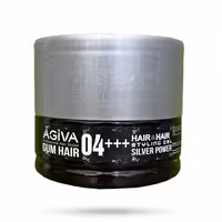 ژل مو آگیوا شماره    04 مدل Silver Power حجم 700 میل