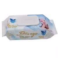 دستمال مرطوب کودک بانیو Banyo بسته 120 عددی