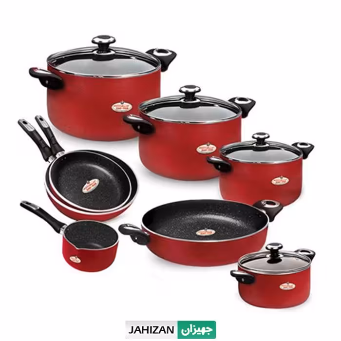 سرویس قابلمه 12پارچه زرساب مدل گرانیتا