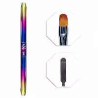 قلم کاشت ژل ناخن لوکسی زبان گربه ای Luxe شماره 8