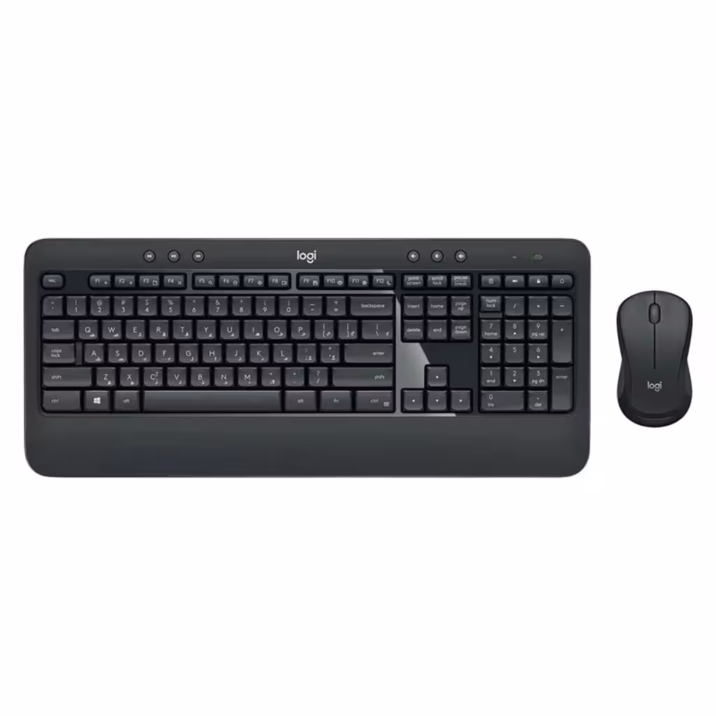 کیبورد و ماوس بیسیم لاجیتک مدل MK540 با سوییچ ممبران