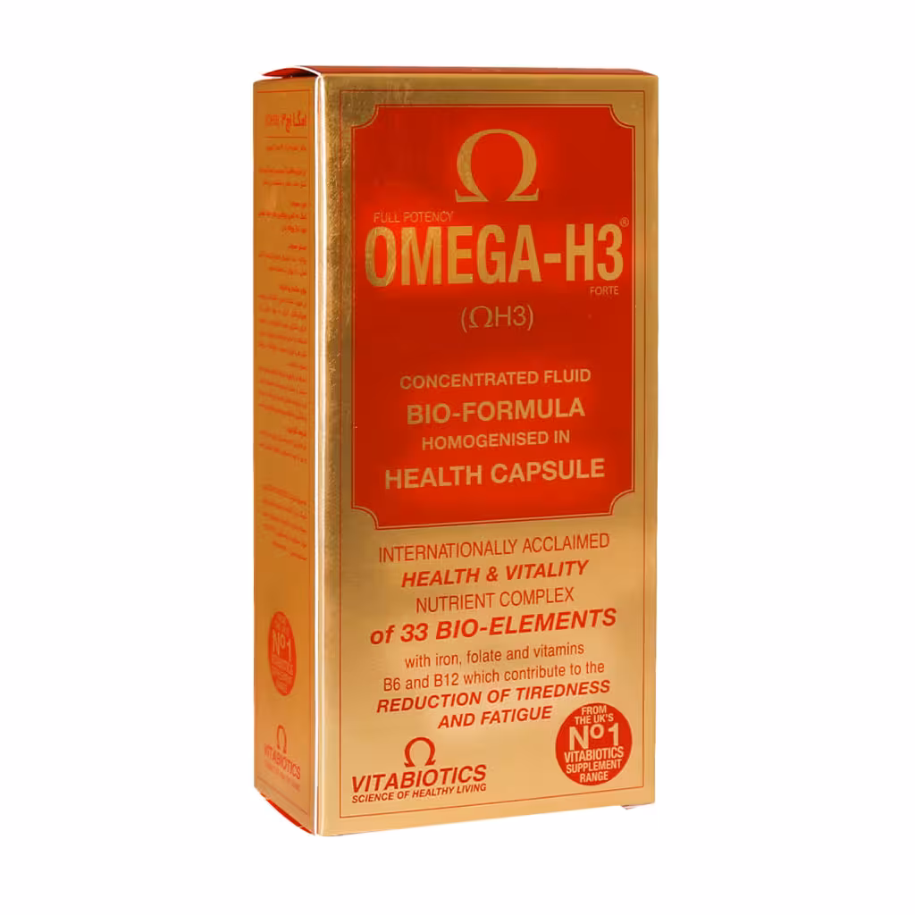 کپسول امگا اچ 3 ویتابیوتیکس OMEGA-H3