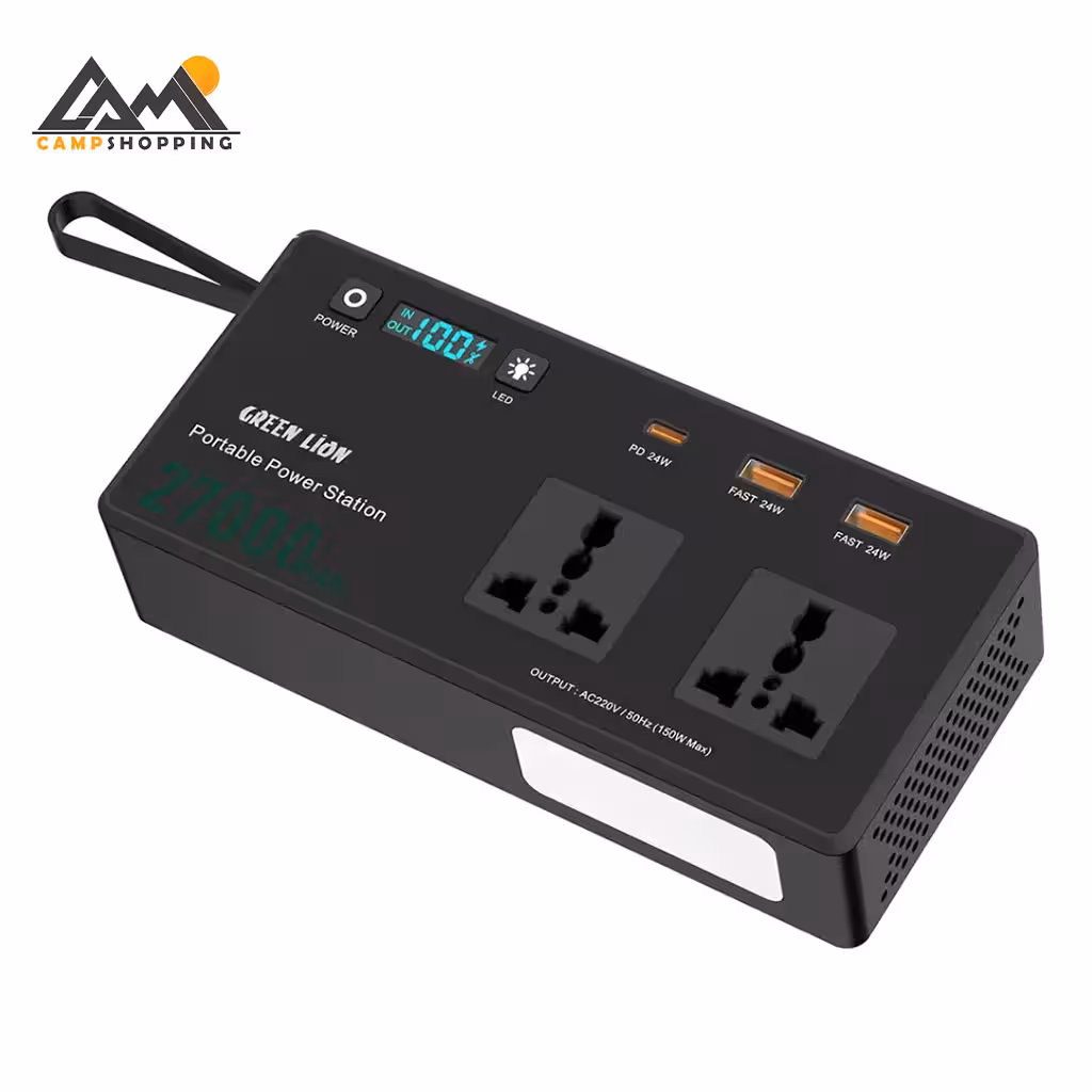 مینی ژنراتور گرین لاین مدل GNVTMTE27PBBK – ظرفیت 27000 میلی آمپر
