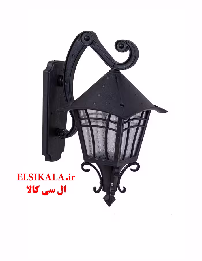 قیمت و خرید عمده چراغ حیاطی دیواری کاترین مشکی مسی سفید کارتن 8 عددی فروش عمده