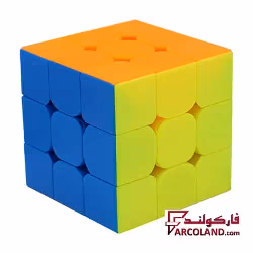 مکعب روبیک 3 * 3 مدل خود رنگ کد 102