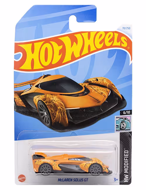 ماشین دکوری مدل McLaren Solus GT برند Hot Wheels