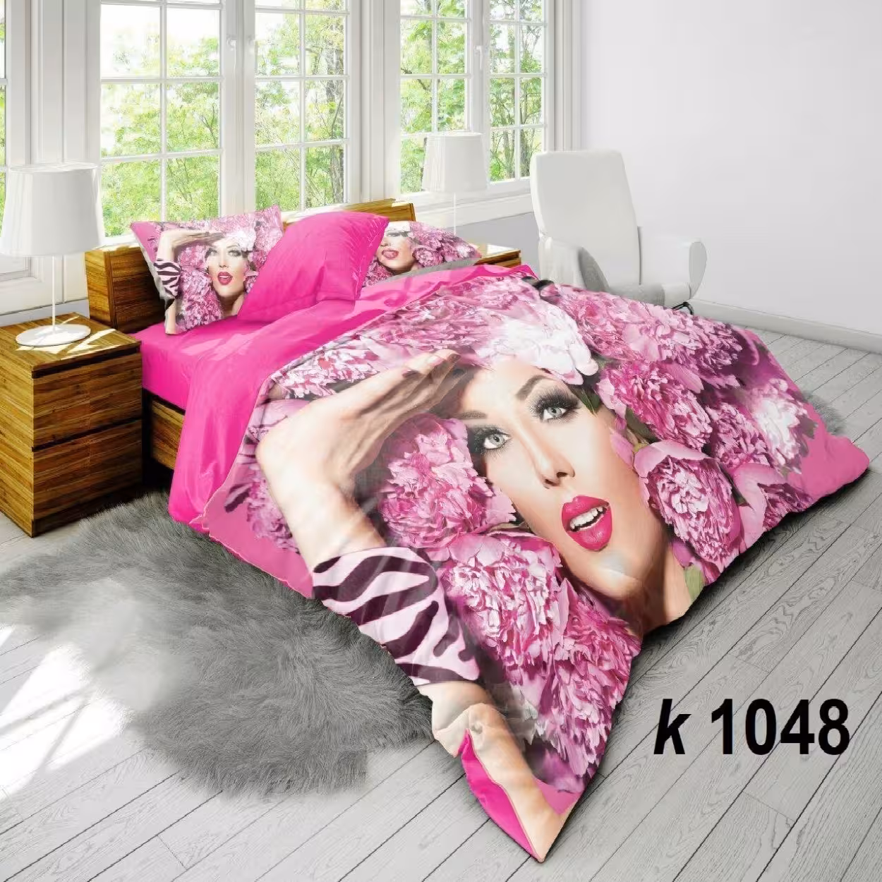 سرویس روتختی ترک إو turkev کد K-1048 دونفره 6 تکه